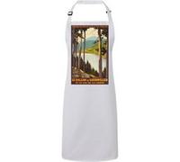 Fabulous Tablier Cuisine Premium Blanc Alsace Lorraine France Affiche Vintage Blanc G