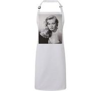 Fabulous Tablier Cuisine Premium Blanc Anita Ekberg Actrice Blanc G