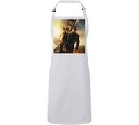 Fabulous Tablier Cuisine Premium Blanc Arnold Schwarzenegger Emilie Clarke Terminator 3 Blanc G