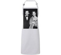 Fabulous Tablier Cuisine Premium Blanc Ava Gardner et Frank Sinatra 2 Blanc G