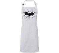 Fabulous Tablier Cuisine Premium Blanc Batman Logo Dark Knight Blanc G