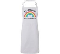 Fabulous Tablier Cuisine Premium Blanc Be a Rainbow Discover Yourself Blanc G