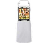 Fabulous Tablier Cuisine Premium Blanc Belmondo Film Affiche Vintage Blanc G