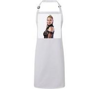 Fabulous Tablier Cuisine Premium Blanc Beyonce Star 1 Blanc G