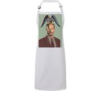 Fabulous Tablier Cuisine Premium Blanc Birdman Micheal Keaton Blanc G