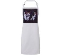 Fabulous Tablier Cuisine Premium Blanc Black Sabbath Heaven And Hell Blanc G
