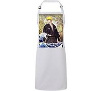 Fabulous Tablier Cuisine Premium Blanc Bleach Ichigo Kurosaki Vagues Hokusai Blanc G
