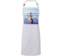 Fabulous Tablier Cuisine Premium Blanc Carrie Fisher Bikini Plage Star Wars Blanc G