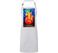 Fabulous Tablier Cuisine Premium Blanc Chablis Chablissienne Affiche Vintage Alcool Blanc G