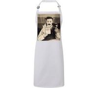 Fabulous Tablier Cuisine Premium Blanc Charlie Chaplin How to be a Detective Blanc G