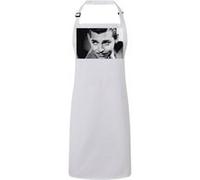 Fabulous Tablier Cuisine Premium Blanc Clark Gable Acteur 2 Blanc G