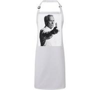 Fabulous Tablier Cuisine Premium Blanc Clint Eastwood Acteur 2 Blanc G