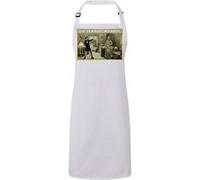 Fabulous Tablier Cuisine Premium Blanc Docteur Jekyll and Mister Hyde Gravure Transformation Blanc G
