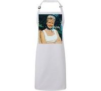 Fabulous Tablier Cuisine Premium Blanc Doris Day Actrice 4 Blanc G