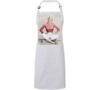 Fabulous Tablier Cuisine Premium Blanc Doris Day Actrice 5 Blanc G