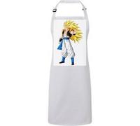Fabulous Tablier Cuisine Premium Blanc Dragon Ball Z Fusion Gogeta Blanc G
