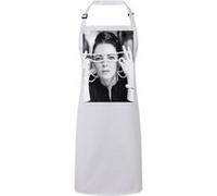 Fabulous Tablier Cuisine Premium Blanc Elizabeth Taylor 1974 Actrice 10 Blanc G