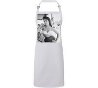 Fabulous Tablier Cuisine Premium Blanc Elizabeth Taylor Actrice 4 Blanc G