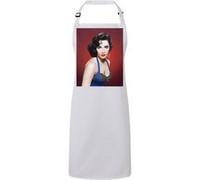 Fabulous Tablier Cuisine Premium Blanc Elizabeth Taylor Actrice 7 Blanc G