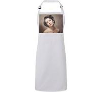 Fabulous Tablier Cuisine Premium Blanc Elizabeth Taylor Actrice 9 Blanc G