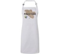 Fabulous Tablier Cuisine Premium Blanc Finistère carte ancienne Blanc G