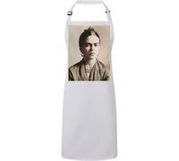 Fabulous Tablier Cuisine Premium Blanc Frida Kahlo Artiste 12 Blanc G