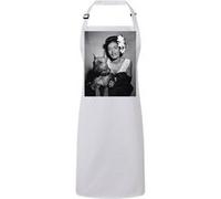 Fabulous Tablier Cuisine Premium Blanc Frida Kahlo Artiste 19 Blanc G