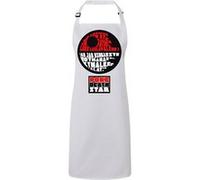 Fabulous Tablier Cuisine Premium Blanc Game of Geek Poke Death Star Blanc G