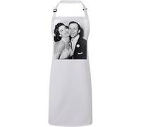 Fabulous Tablier Cuisine Premium Blanc Gardner et Frank Sinatra Star 1 Blanc G