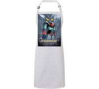 Fabulous Tablier Cuisine Premium Blanc Goldorak Go Nagai Robot Manga Blanc G