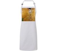 Fabulous Tablier Cuisine Premium Blanc Gustav Klimt Portrait d'Adèle Bloch Bauer Blanc G
