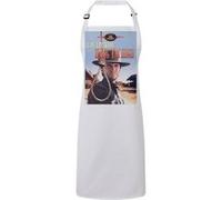 Fabulous Tablier Cuisine Premium Blanc Hang'Em High Cinéma Vintage Clint Eastwood Blanc G