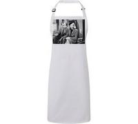 Fabulous Tablier Cuisine Premium Blanc Humphrey Bogart et Lauren Bacall Acteurs Blanc G
