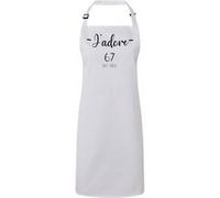 Fabulous Tablier Cuisine Premium Blanc J'Adore 67 Bas Rhin Departement Strasbourg Blanc G