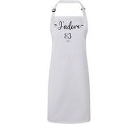 Fabulous Tablier Cuisine Premium Blanc J'Adore 83 Var Departement Toulon Blanc G