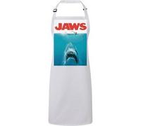 Fabulous Tablier Cuisine Premium Blanc Jaws Les Dents De La Mer Blanc G
