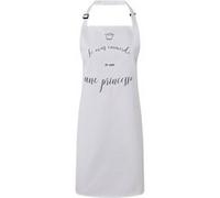 Fabulous Tablier Cuisine Premium Blanc Je Vous Emmerde Je Suis une Princesse Blanc G