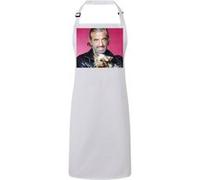 Fabulous Tablier Cuisine Premium Blanc Jean Paul Belmondo et Son Petit Chien Blanc G