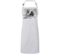 Fabulous Tablier Cuisine Premium Blanc John Lennon Yoko Ono Noir & Blanc Blanc G