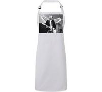 Fabulous Tablier Cuisine Premium Blanc Kurt Cobain Ange Nirvana Blanc G
