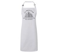 Fabulous Tablier Cuisine Premium Blanc Le Meilleur Agent Immobilier du Monde Commercial Immobilier Vente Maison Appartement