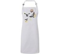 Fabulous Tablier Cuisine Premium Blanc L'envol des Oiseaux Blanc G