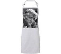 Fabulous Tablier Cuisine Premium Blanc Leonard Bernstein Compositeur Chef d'Orchestre Blanc G