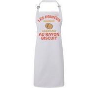 Fabulous Tablier Cuisine Premium Blanc Les Princes existent seulement au Rayon Biscuit Blanc G