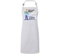 Fabulous Tablier Cuisine Premium Blanc Les Vrais Héros - Ingénieur Blanc G