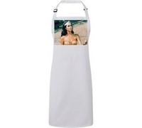 Fabulous Tablier Cuisine Premium Blanc Lynda Carter Wonderwoman Miss World Blanc G