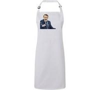 Fabulous Tablier Cuisine Premium Blanc Macron en Colere President Blanc G