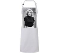 Fabulous Tablier Cuisine Premium Blanc Marilyn Monroe Actrice 1 Blanc G