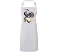 Fabulous Tablier Cuisine Premium Blanc Médusa Cassette Blanc G