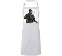 Fabulous Tablier Cuisine Premium Blanc Metal Gear Solid Snake Blanc G